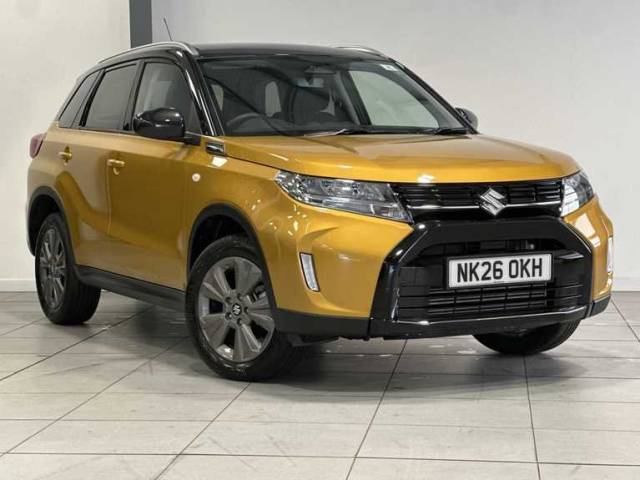 Suzuki Vitara 1.4 Boosterjet MHEV Motion SUV 5dr Petrol Hybrid Auto Euro 6 (s/s) (109 ps) Hatchback Hybrid Solar Yellow Metallic