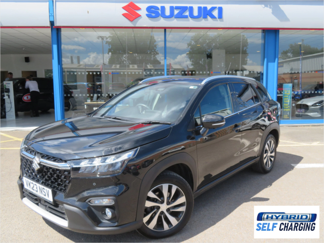 Suzuki S-Cross 1.4 Boosterjet MHEV Ultra SUV 5dr Petrol Hybrid Manual ALLGRIP Euro 6 (s/s) (129 ps) SUV Hybrid Black