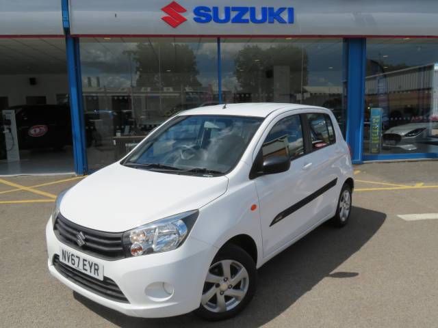 Suzuki Celerio 1.0 City Hatchback 5dr Petrol Manual Euro 6 (68 ps) Hatchback Petrol White