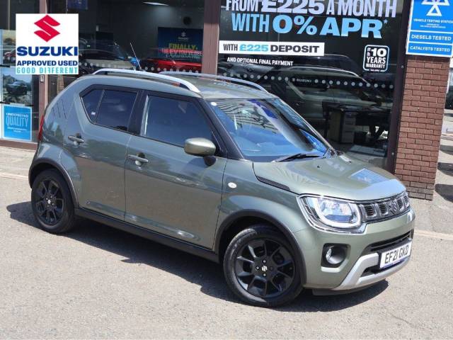 Suzuki Ignis 1.2 Dualjet 12V Hybrid SZ-T 5dr Hatchback Petrol GREEN