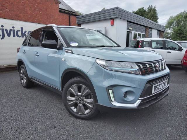 Suzuki Vitara 1.4 Boosterjet MHEV SZ-T Euro 6 (s/s) 5dr SUV Hybrid Ice Greyish Blue with Black Roof