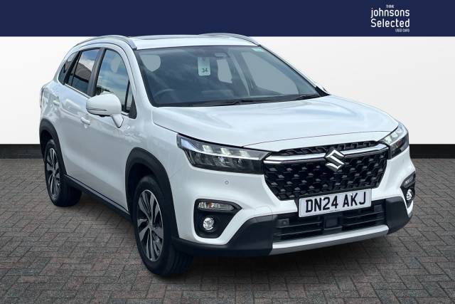 Suzuki S-Cross 1.5 Hybrid Ultra ALLGRIP 5dr AGS Hatchback Petrol/Electric Hybrid WHITE