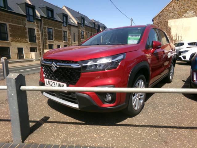 Suzuki S-Cross 1.5 Hybrid Motion 5dr AGS Hatchback Hybrid Red