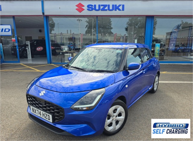 Suzuki Swift 1.2 MHEV Motion Hatchback 5dr Petrol Hybrid Manual Euro 6 (s/s) (82 ps) Hatchback Hybrid Blue