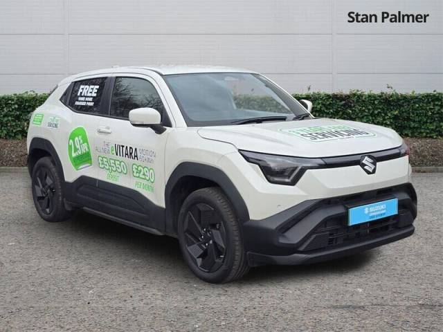Suzuki E-vitara 0.0 135kW Motion ALLGRIP-e 61kWh 5dr Auto Hatchback Electric WHITE