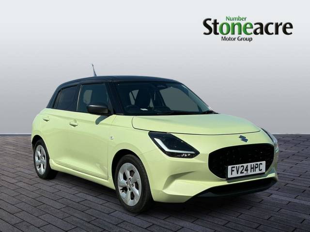 Suzuki Swift 1.2 MHEV Motion Euro 6 (s/s) 5dr Hatchback Hybrid Yellow