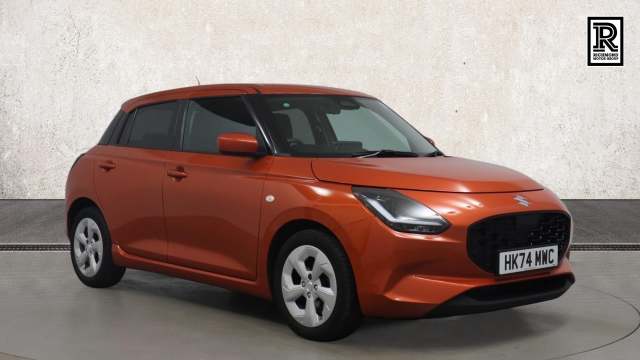 Suzuki Swift 1.2 MHEV Motion Hatchback 5dr Petrol Hybrid Manual Euro 6 (s/s) (82 ps) Hatchback Petrol Hybrid Orange