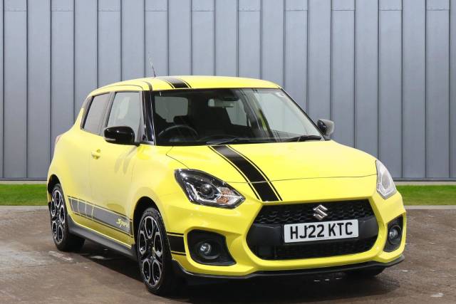 Suzuki Swift 1.4 Boosterjet 48V Hybrid Sport 5dr Hatchback Petrol YELLOW