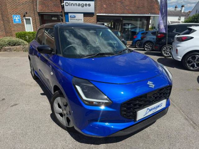 Suzuki Swift 1.2 MHEV Motion Hatchback 5dr Petrol Hybrid CVT Euro 6 (s/s) (82 ps) Hatchback Hybrid Blue