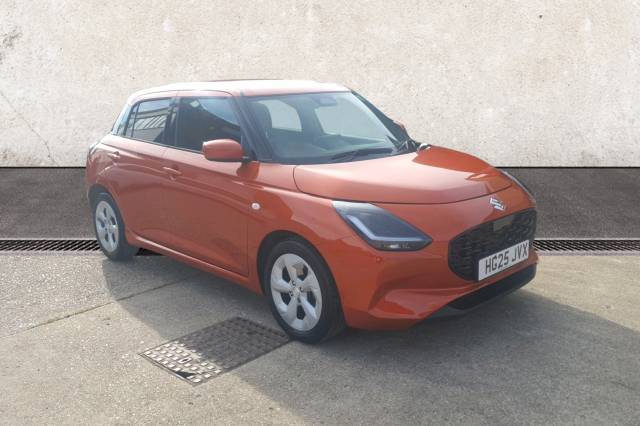 Suzuki Swift 1.2 MHEV Motion Hatchback 5dr Petrol Hybrid CVT Euro 6 (s/s) (82 ps) Hatchback Petrol Hybrid Orange