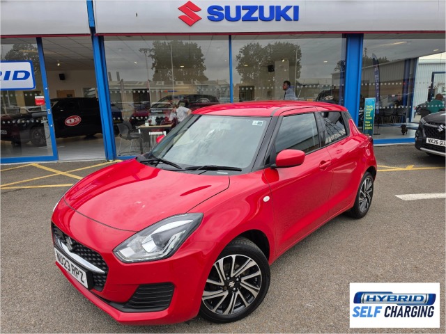 Suzuki Swift 1.2 Dualjet MHEV SZ-L Hatchback 5dr Petrol Hybrid Manual Euro 6 (s/s) (83 ps) Hatchback Hybrid Red