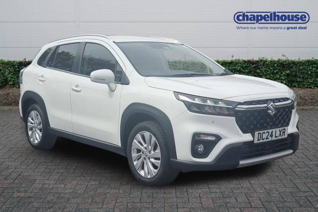 Suzuki S-Cross 1.4 Boosterjet 48V Hybrid Motion 5dr SUV Petrol White