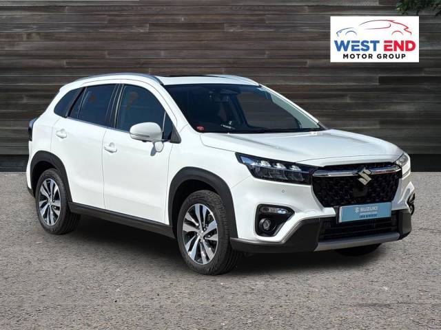 Suzuki S-Cross 1.5 Hybrid Ultra ALLGRIP 5dr AGS Hatchback Petrol/Electric Hybrid WHITE