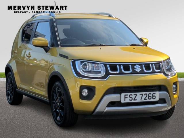 Suzuki Ignis 5dr Hat 1.2 Dualjet 12v Hbd Sz-t Hatchback Hybrid Yellow