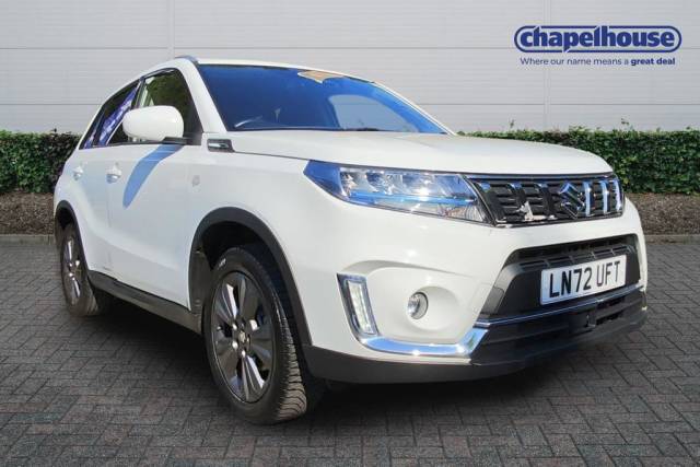 Suzuki Vitara 1.4 Boosterjet 48V Hybrid SZ-T 5dr SUV Petrol White