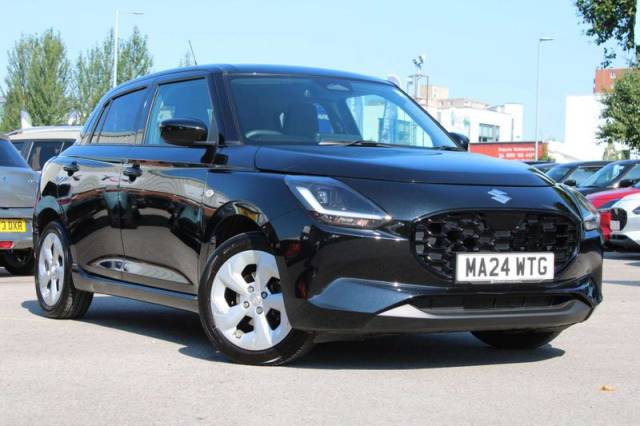 Suzuki Swift 1.2 Mild Hybrid Motion 5dr CVT Hatchback Hybrid Black