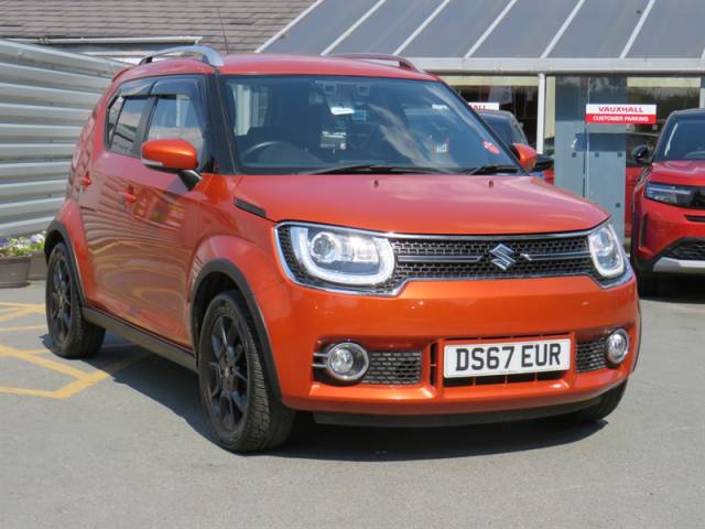 Suzuki Ignis 1.2 Dualjet MHEV SZ5 Hatchback 5dr Petrol Hybrid Manual ALLGRIP Euro 6 (s/s) (90 ps) Hatchback Hybrid Orange