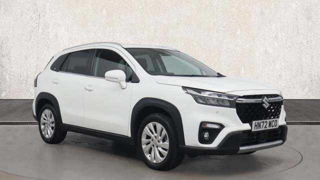 Suzuki S-Cross 1.4 Boosterjet MHEV Motion SUV 5dr Petrol Hybrid Manual Euro 6 (s/s) (129 ps) SUV Petrol Hybrid White