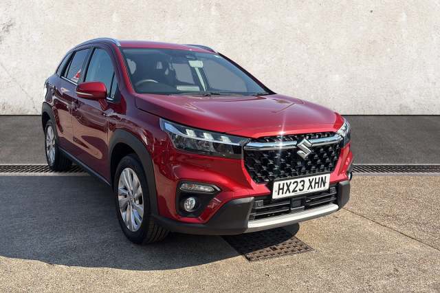 Suzuki S-Cross 1.4 Boosterjet MHEV Motion SUV 5dr Petrol Hybrid Manual Euro 6 (s/s) (129 ps) SUV Petrol Hybrid Red