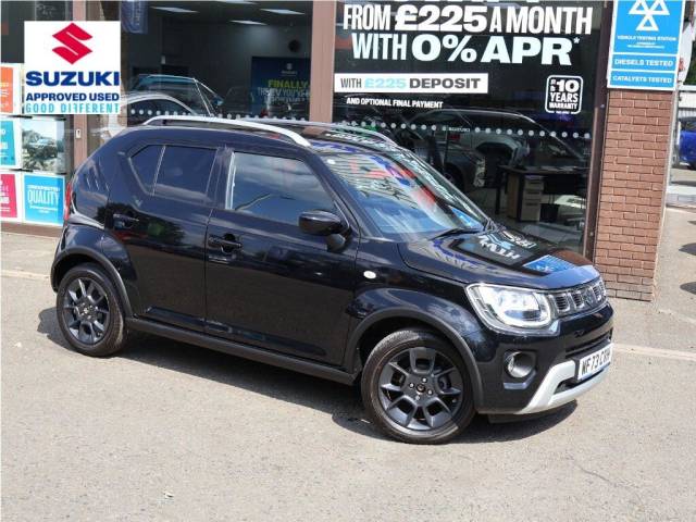 Suzuki Ignis 1.2 Dualjet 12V Hybrid SZ-T 5dr Hatchback Petrol BLACK
