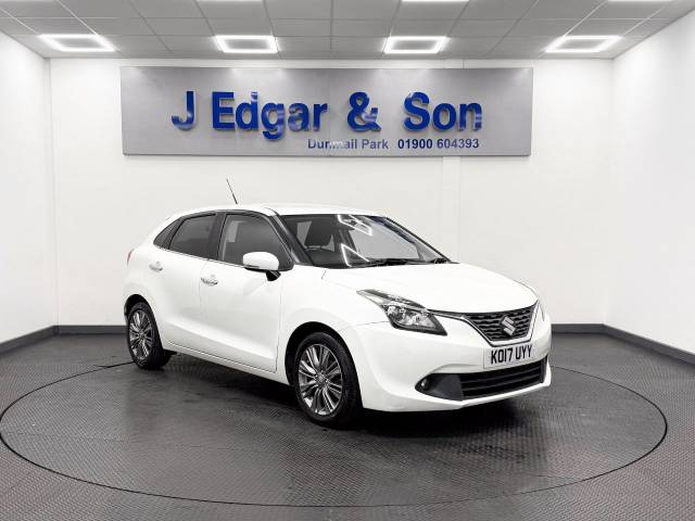 Suzuki Baleno 1.0 Boosterjet SZ5 5dr Hatchback Petrol White