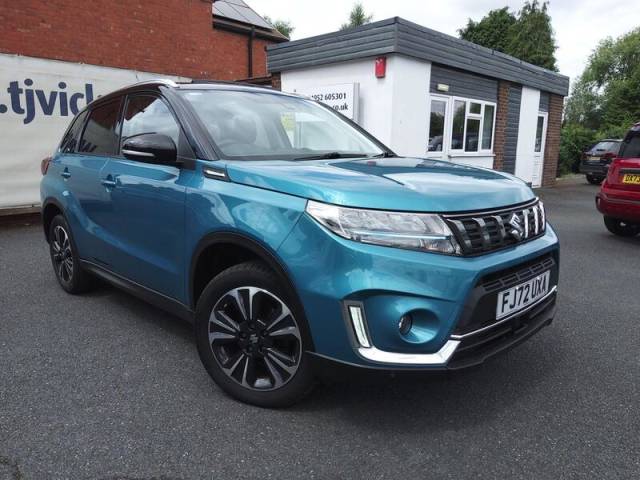 Suzuki Vitara 1.4 Boosterjet MHEV SZ5 Auto ALLGRIP Euro 6 (s/s) 5dr SUV Hybrid Atlantis Turquoise