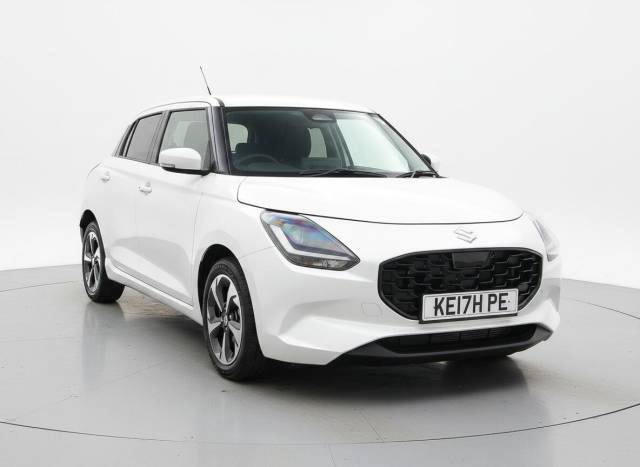 Suzuki Swift 1.2 MHEV Ultra Hatchback 5dr Petrol Hybrid Manual Euro 6 (s/s) (82 ps) Hatchback Hybrid White