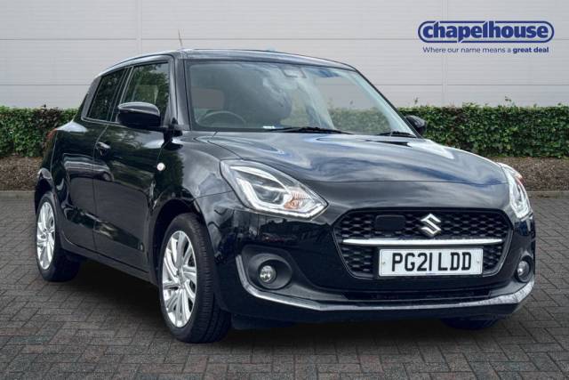 Suzuki Swift 1.2 Dualjet 83 12V Hybrid SZ-T 5dr Auto Hatchback Petrol Black