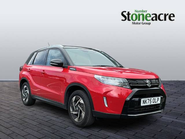 Suzuki Vitara 1.4 Boosterjet MHEV Ultra Euro 6 (s/s) 5dr Hatchback Hybrid Red