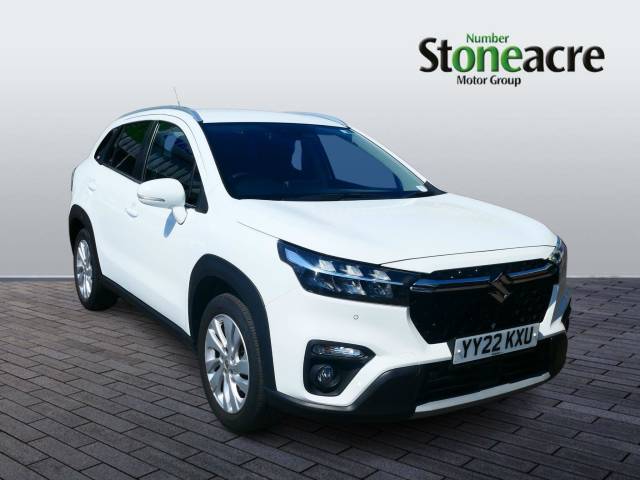 Suzuki S-Cross 1.4 Boosterjet 48V Hybrid Motion 5dr Hatchback Hybrid White