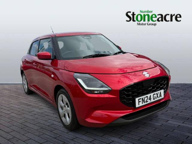 Suzuki Swift 1.2 MHEV Motion Euro 6 (s/s) 5dr Hatchback Hybrid Red