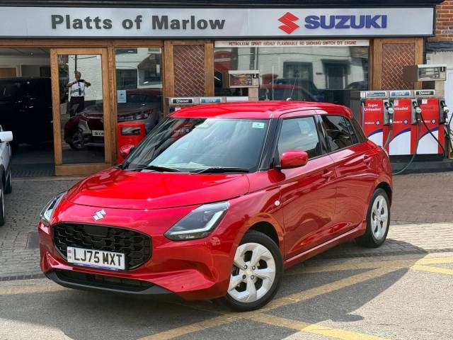 Suzuki Swift 1.2 MHEV Motion CVT Euro 6 (s/s) 5dr Hatchback Hybrid Burning Red