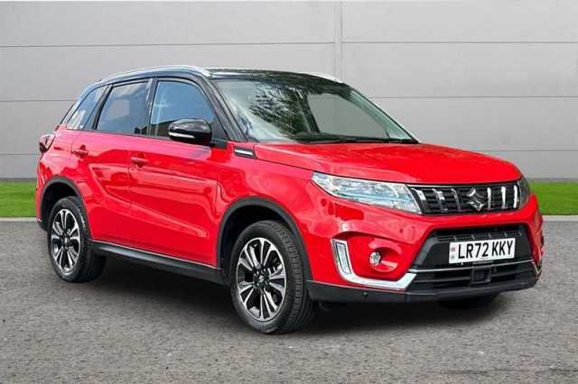 Suzuki Vitara 1.5 HYBRID SZ5 5DR AGS 4x4 Hybrid Bright Red / Cosmic Black