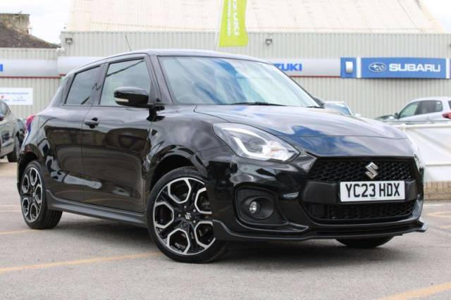 Suzuki Swift 1.4 Boosterjet 48V Hybrid Sport 5dr Hatchback Hybrid Black