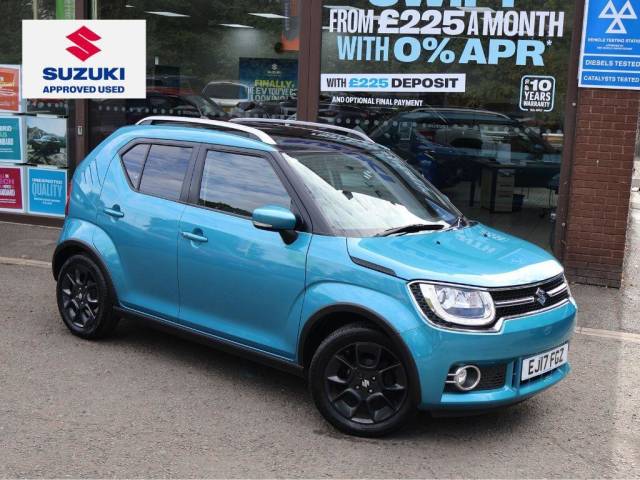 Suzuki Ignis 1.2 Dualjet SZ5 5dr Auto Hatchback Petrol BLUE/BLACK