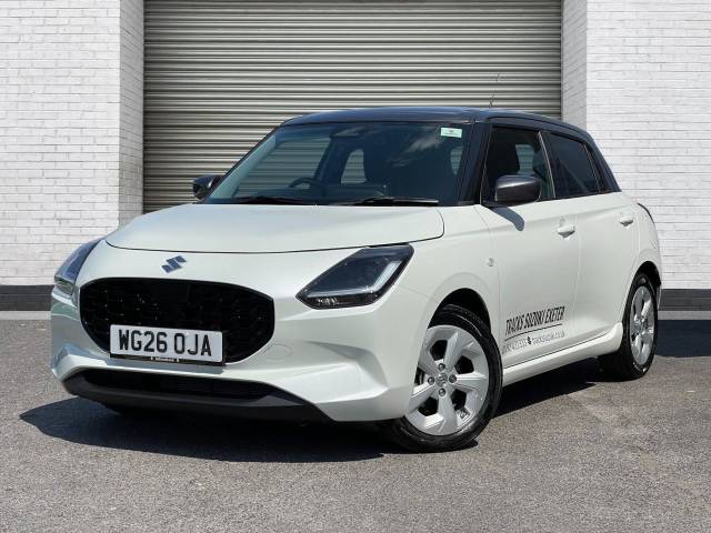 Suzuki Swift 1.2 Mild Hybrid Motion 5dr CVT Hatchback Petrol WHITE