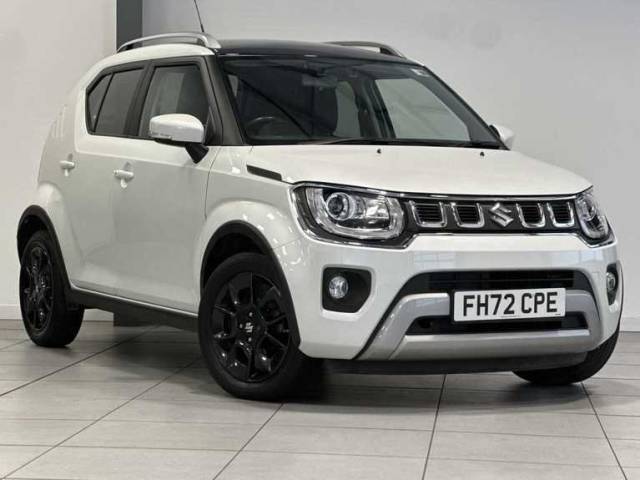 Suzuki Ignis 1.2 Dualjet MHEV SZ5 Hatchback 5dr Petrol Hybrid Manual ALLGRIP Euro 6 (s/s) (83 ps) Hatchback Hybrid Pure Pearl White Metallic
