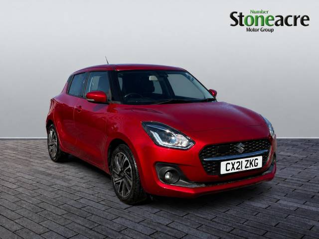 Suzuki Swift 1.2 Dualjet 83 12V Hybrid SZ5 5dr Auto Hatchback Hybrid Red