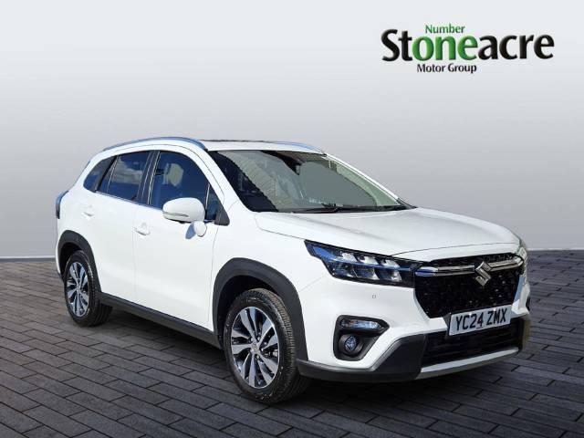 Suzuki S-Cross 1.4 Boosterjet MHEV Ultra Euro 6 (s/s) 5dr Hatchback Hybrid White