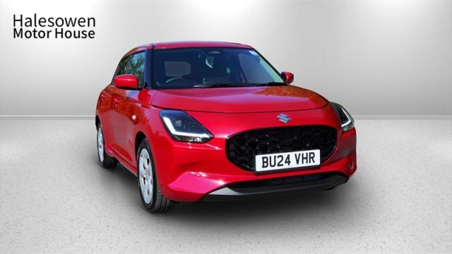Suzuki Swift 1.2 MHEV Motion Hatchback 5dr Petrol Hybrid CVT Euro 6 (s/s) (82 ps) Hatchback Hybrid Red
