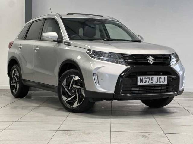 Suzuki Vitara 1.4 Boosterjet MHEV Ultra SUV 5dr Petrol Hybrid Auto Euro 6 (s/s) (109 ps) Hatchback Hybrid Silky Silver Metallic