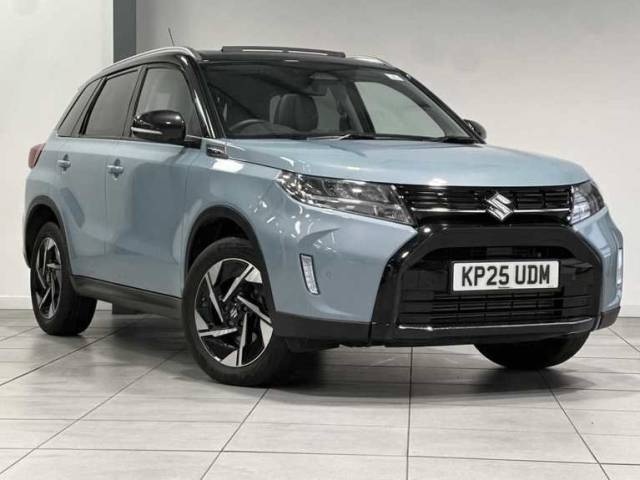 Suzuki Vitara 1.4 Boosterjet MHEV Ultra SUV 5dr Petrol Hybrid Manual ALLGRIP Euro 6 (s/s) (129 ps) Hatchback Hybrid Ice Greyish Blue Metallic