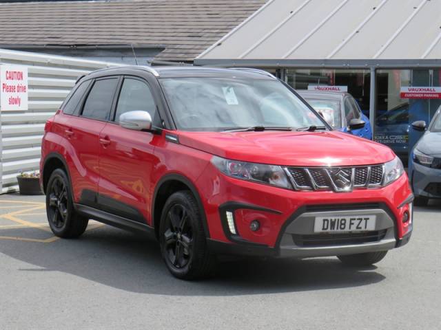 Suzuki Vitara 1.4 Boosterjet S SUV 5dr Petrol Auto ALLGRIP Euro 6 (s/s) (140 ps) SUV Petrol Red
