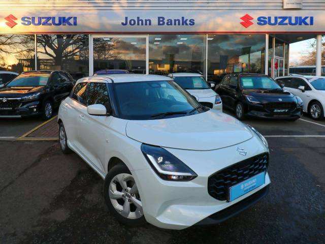 Suzuki Swift 1.2 Mild Hybrid Motion 5dr Hatchback Hybrid White