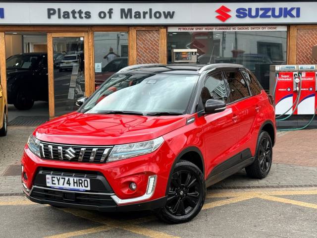 Suzuki Vitara 1.4 Boosterjet MHEV SZ5 Euro 6 (s/s) 5dr SUV Hybrid Bright Red & Comic Black roof