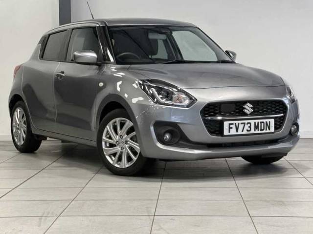 Suzuki Swift 1.2 Dualjet MHEV SZ-T Hatchback 5dr Petrol Hybrid CVT Euro 6 (s/s) (83 ps) Hatchback Hybrid Premium Silver Metallic