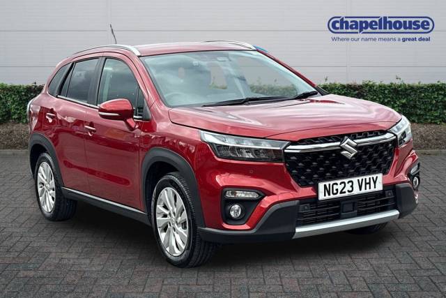 Suzuki S-Cross 1.4 Boosterjet 48V Hybrid Motion 5dr SUV Petrol Red