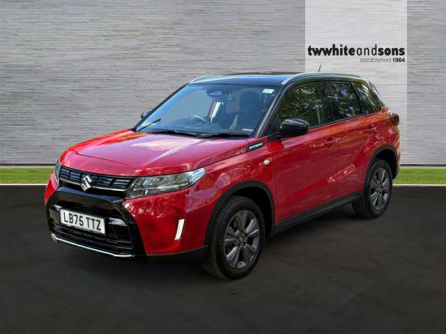 Suzuki Vitara 1.4 Mild Hybrid Motion SUV Petrol Bright Red + Cosmic Black Roof