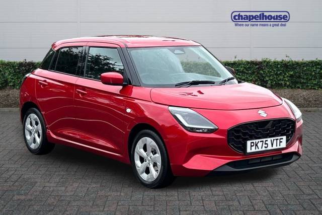 Suzuki Swift 1.2 Mild Hybrid Motion 5dr Hatchback Petrol Red