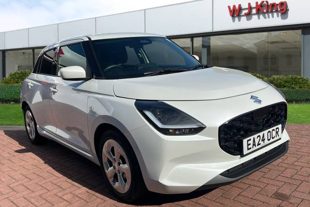 Suzuki Swift 1.2 Mhev Motion Hatchback 5dr Petrol Hybrid CVT Euro 6 (s/s) (82 Ps) Hatchback Petrol WHITE